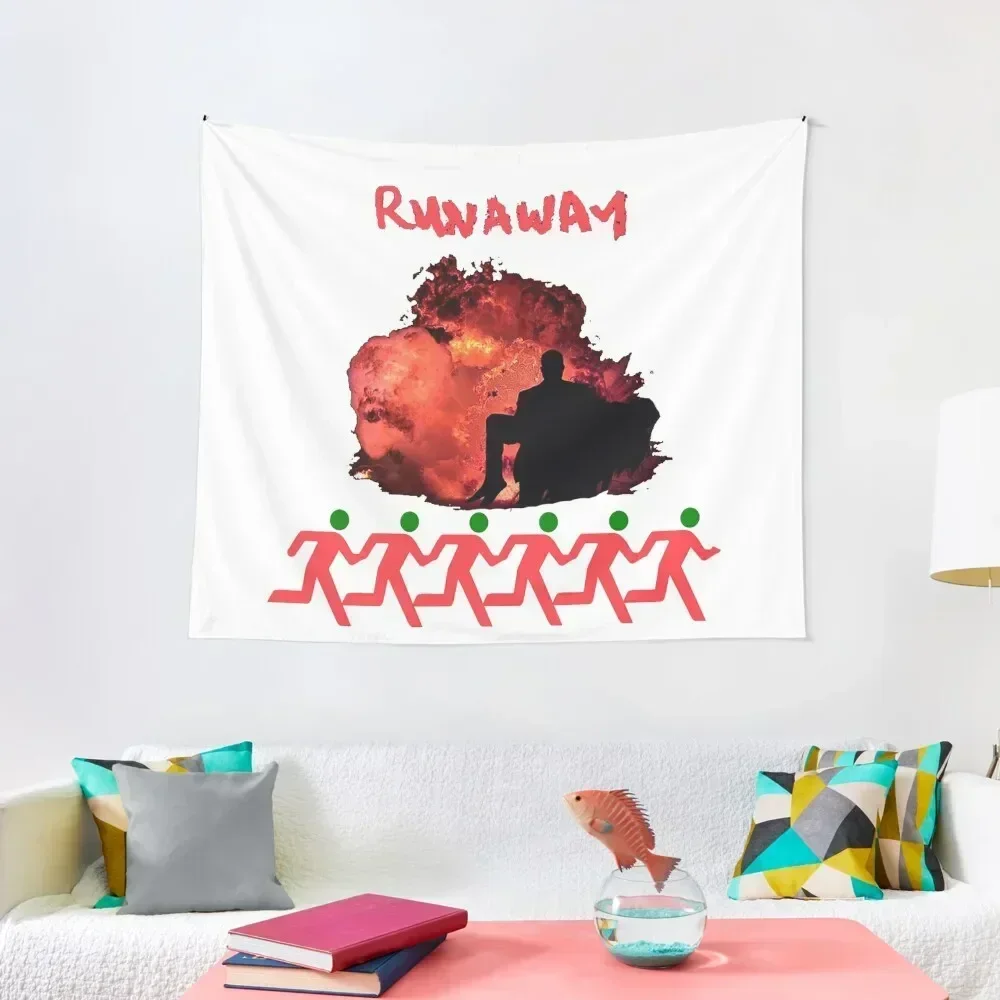 Runaway Tapestry Anime Decor Aesthetic Decoration Room Ornaments Aesthetics For Room Tapestry