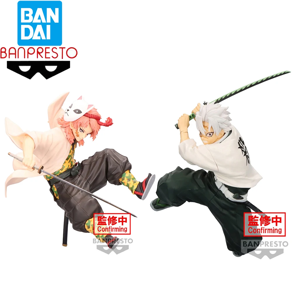 In Stock Original Banpresto Vibration Stars Demon Slayer Shinazugawa Sanemi Sabito Collectible Model Toys Gifts Anime Figures