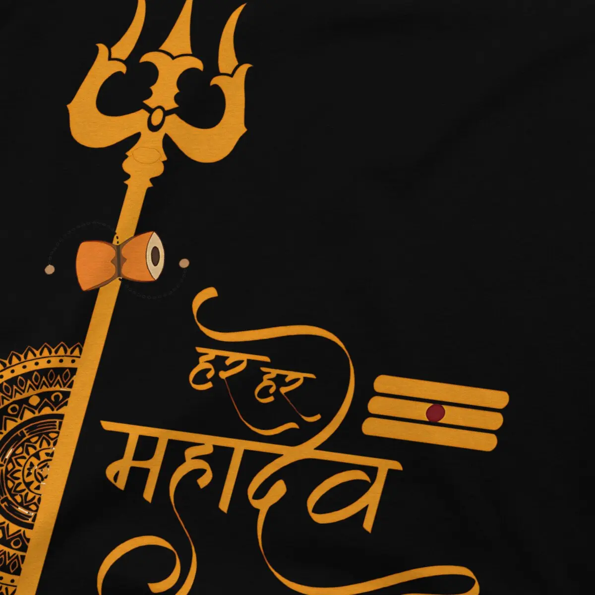 Lord Shiva India Indian God Polyester TShirt for Men HAR HAR MAHADEV D02 Soft Summer Sweatshirts T Shirt Novelty New Design