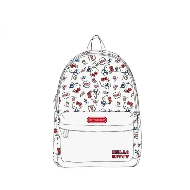 حقيبة ظهر للأطفال من Hello Kittys، حقيبة مدرسية لطيفة، سعة كبيرة، متعددة الوظائف، سعة كبيرة، مستلزمات مدرسية للأطفال البنات