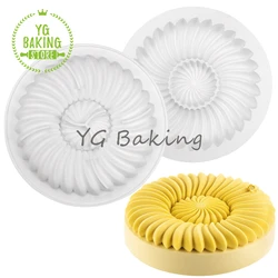 Dorica Swirl Shaped Silicone Mousse Mold Diy Craft Soap Mould Fondant Cake Decorating Tools Kitchen Accessories Bakeware