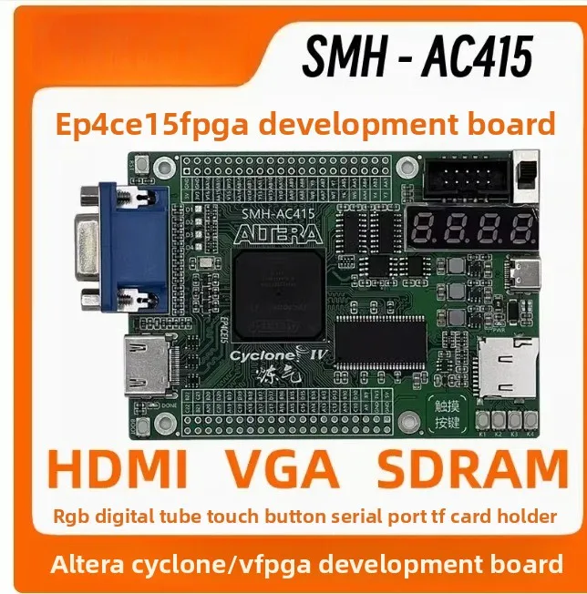 carte-de-developpement-fpga-ep4ce15-cyclone-iv-hdmi-vga-sdram-kit-d'apprentissage-ac415