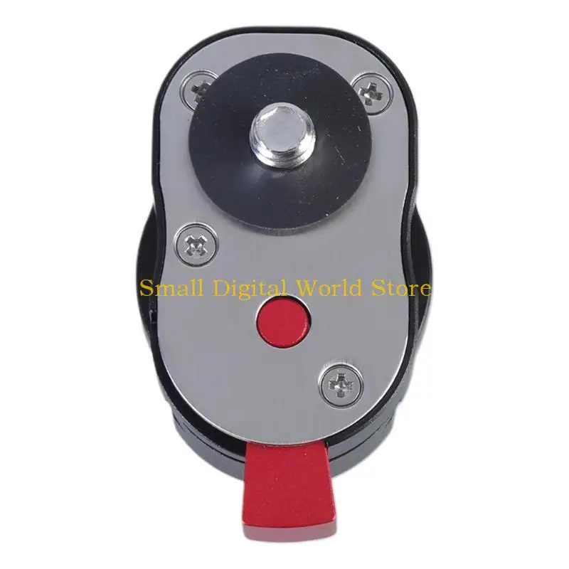 77UB Self-Locking Quick Release Plate LCD Monitor Magic Arm LED Light Camera Camcorder Rig Mount Adapter 1/4 Screw Hole