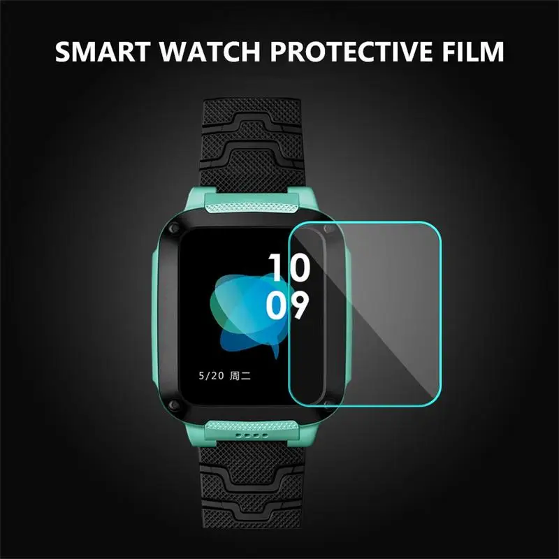 Children Watch Protective Film For Q12 Soft Clear SmartWatch Screen Protector Guard Kids Smart Watch Full-Screen Cover Set