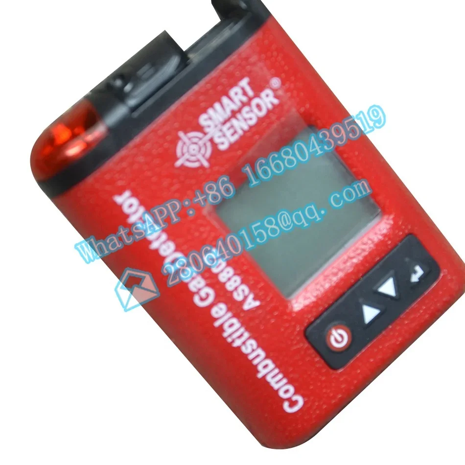 Digital Flammable Gas Detector oline Methane  Leak - Detection Analyzer 0-100%LEL Rechargeable Smart Sensor AS8802