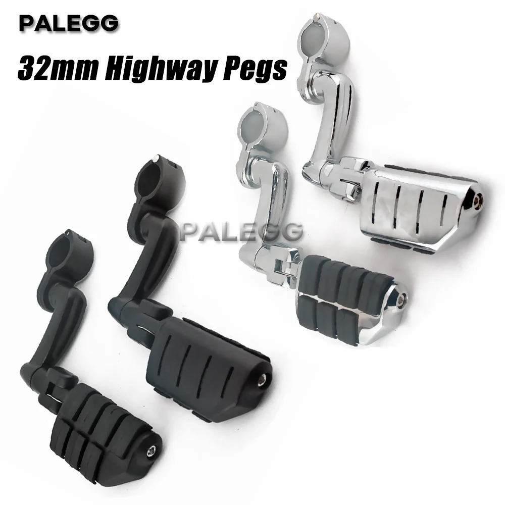 

Комплект креплений для передних подножек мотоцикла 1-1/4" (32 мм) на защиту двигателя для Harley Sportster 1200, Softail, Road King, Street Glide