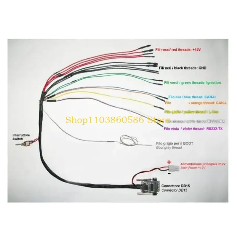 

242A стабильные выступления диагностические адаптер тройной кабельный профессионал