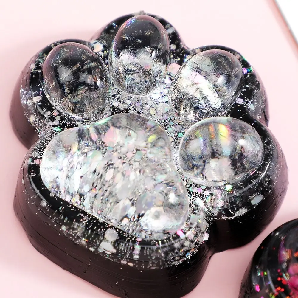 لطيف لامعة القط باو ضغط لعبة لينة العجن القط باو تململ لعبة الكرتون اليدوية القط باو قرصة لعبة أطفال دمية صعبة