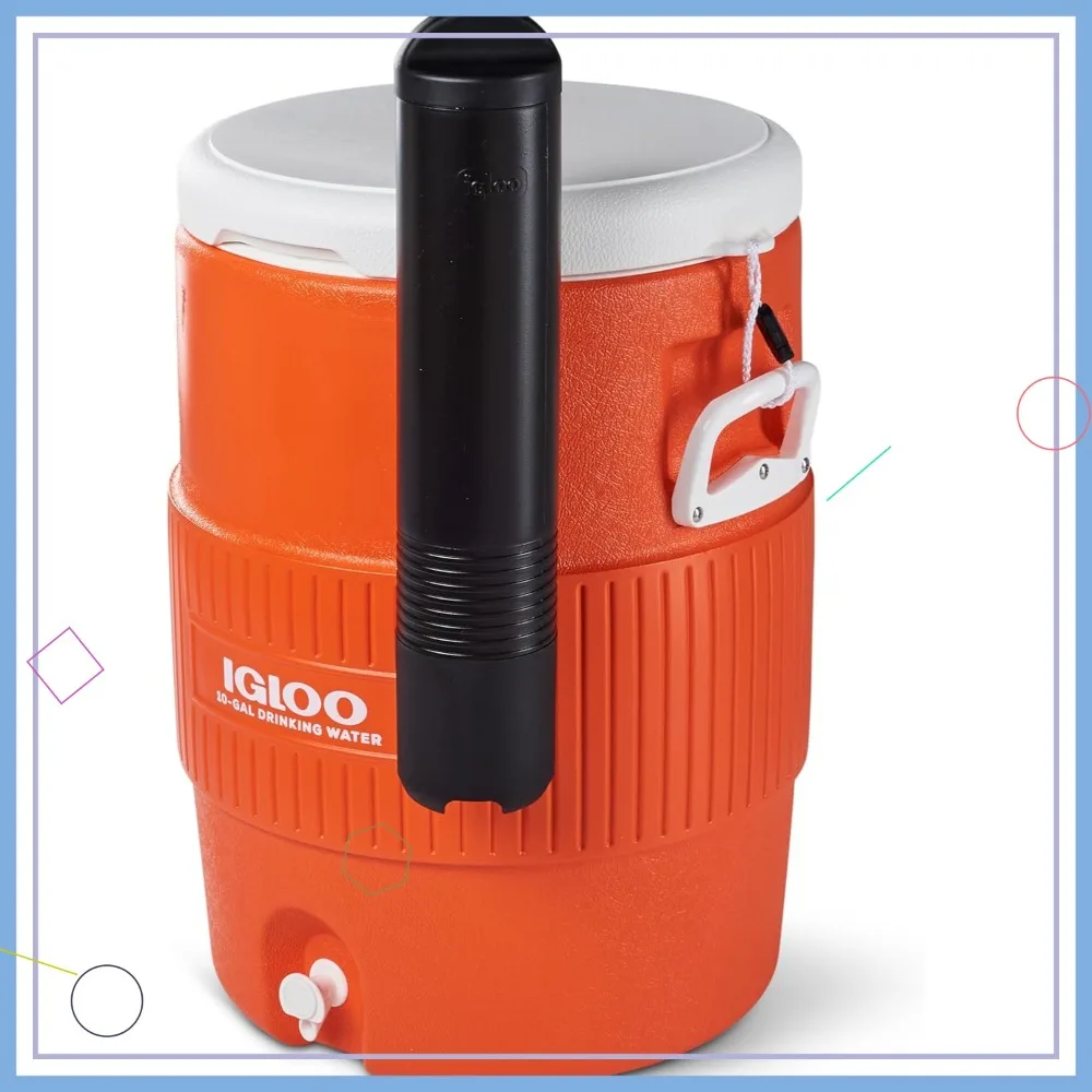 

Insulated Beverage Dispenser with Spout & Portable Handwashing Station, Igloo Sports Cooler Alternative