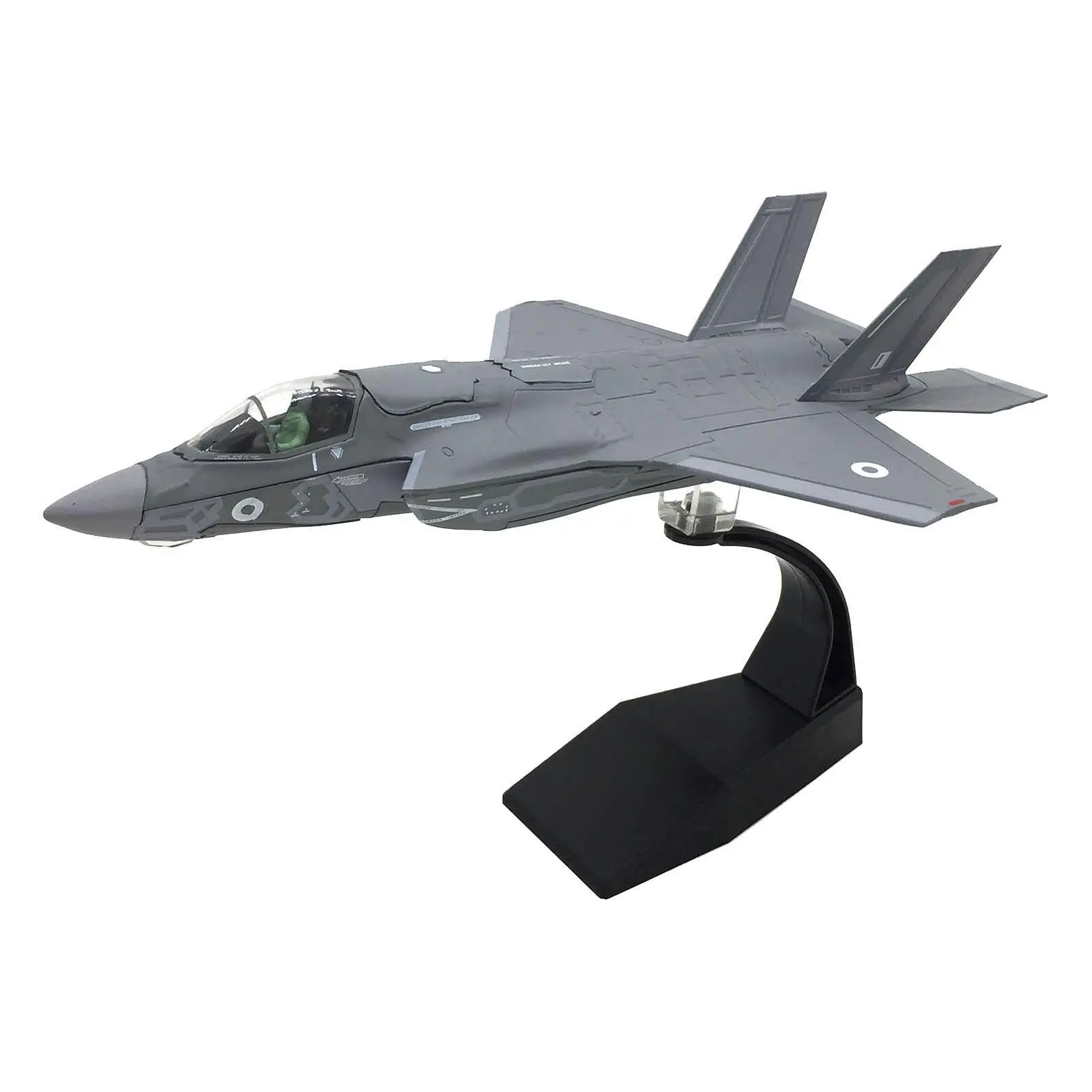 American 1/72 Scale Aircraft F-35B Fighter Aviation Plane Airplane Model for Decor