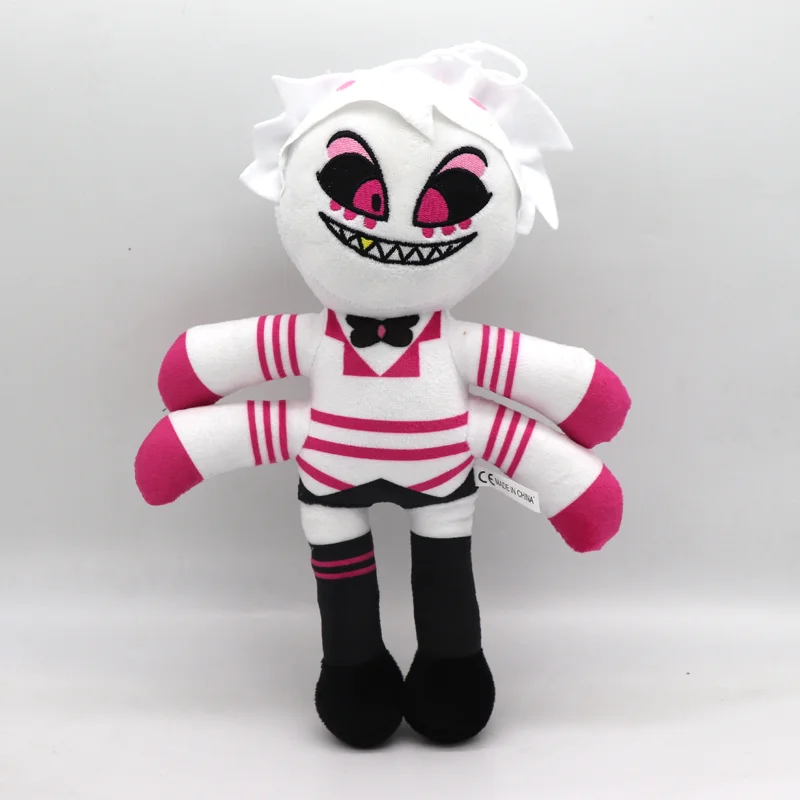 Nouveau Helluva Boss Vokes Evil Boss poupée comparé à Leeds poupée en peluche douce Collection Anime maison mignon décoration Festival cadeau