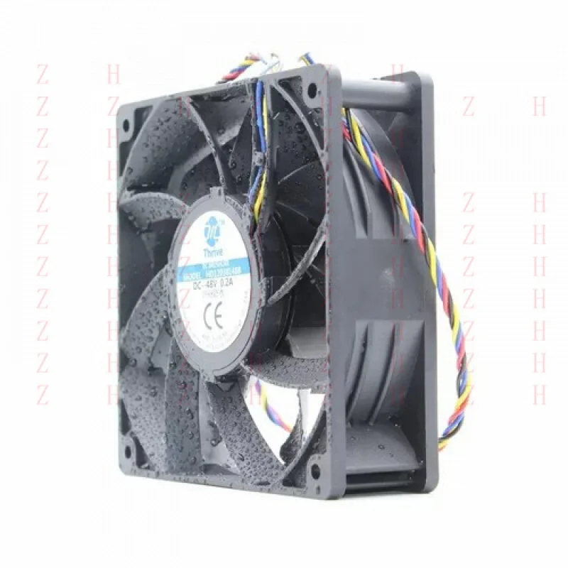 zzzz1/piece HD12038L12B 12CM 12038 48V 220V  for  Humidifier IP68 Outdoor Waterproof Fan