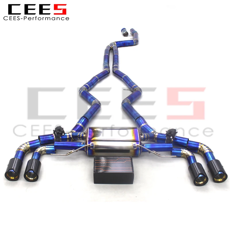 CEES Exhaust for BMW M340/M340i G20 3.0T 2019-2025 Catback Exhaust Pipes With MP Tips view 2