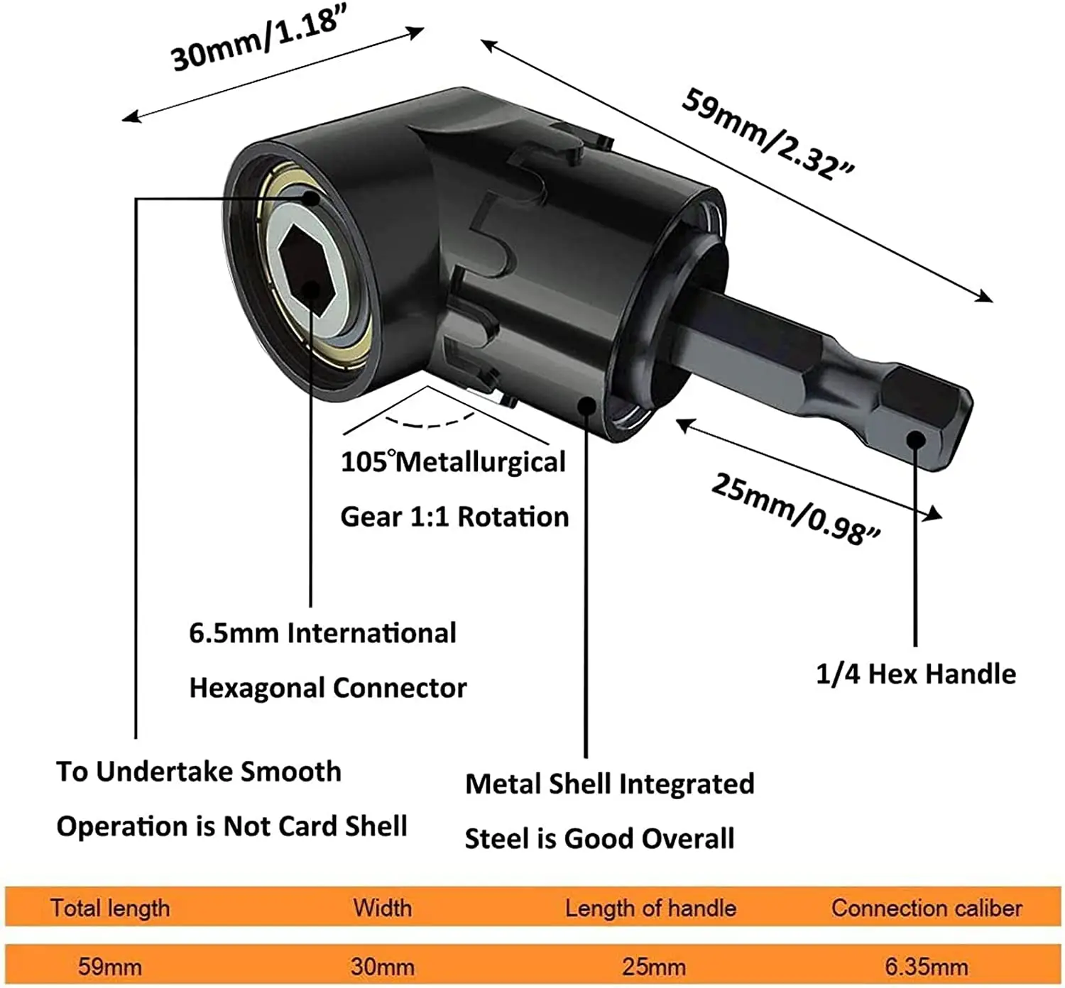 Power Drill Sockets Adapter Sets, Rotatable Universal Joint Swivel  Impact Square Drive Adaptor Screwdriver Bit