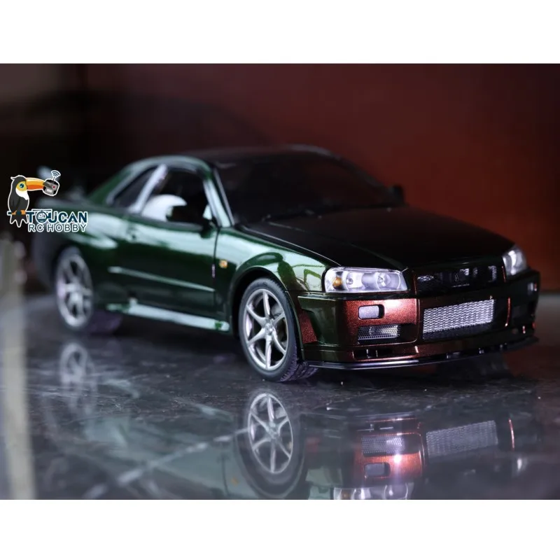 

В наличии Capo R34 радиоуправляемая Гоночная машина 1/8 высокоскоростные игрушки RTR 4WD металлическая 4x4 дрифтинговая модель окрашенная со звуком и освещением курение