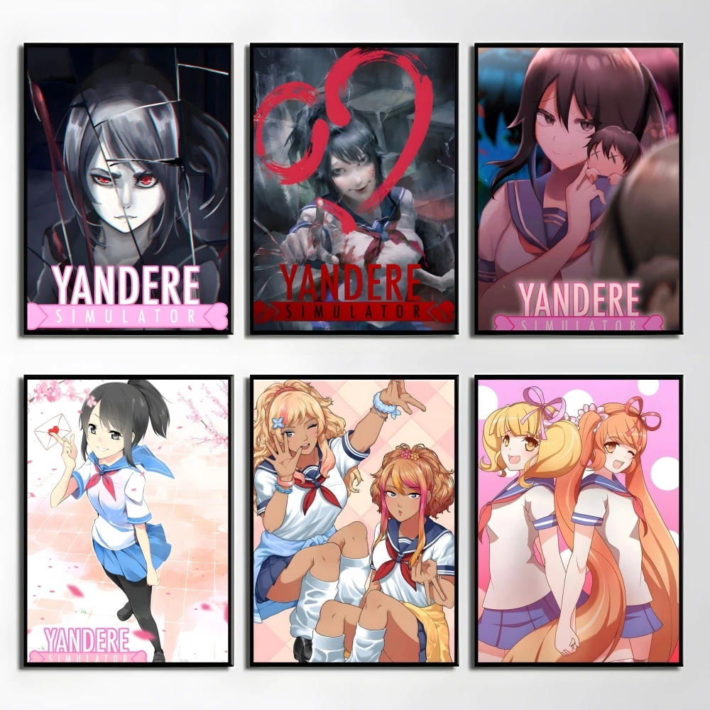 Video Game Y-Yandere Simulator Poster Elegant And Affordabl…