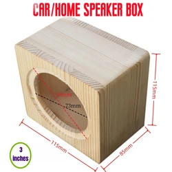 DIY Vehicle Audio modification,Automotive Sound Box,3-inch Subwoofer Housing,Car/Home Passive Subwoofer Empty Box,Woofer Box