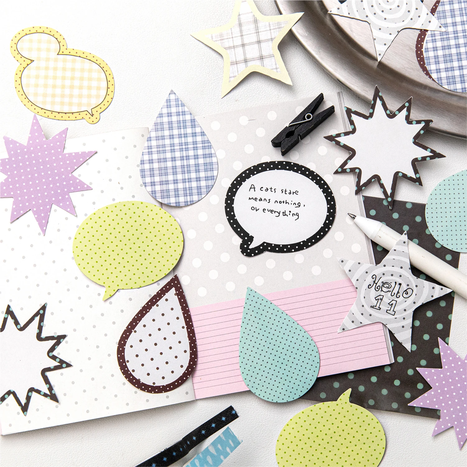 20pcs/pack Candy Sweetheart Series Kawaii Ins Decoration Handbook Label Stickers DIY Diary Aesthetics Journal Scrapbook Supplies