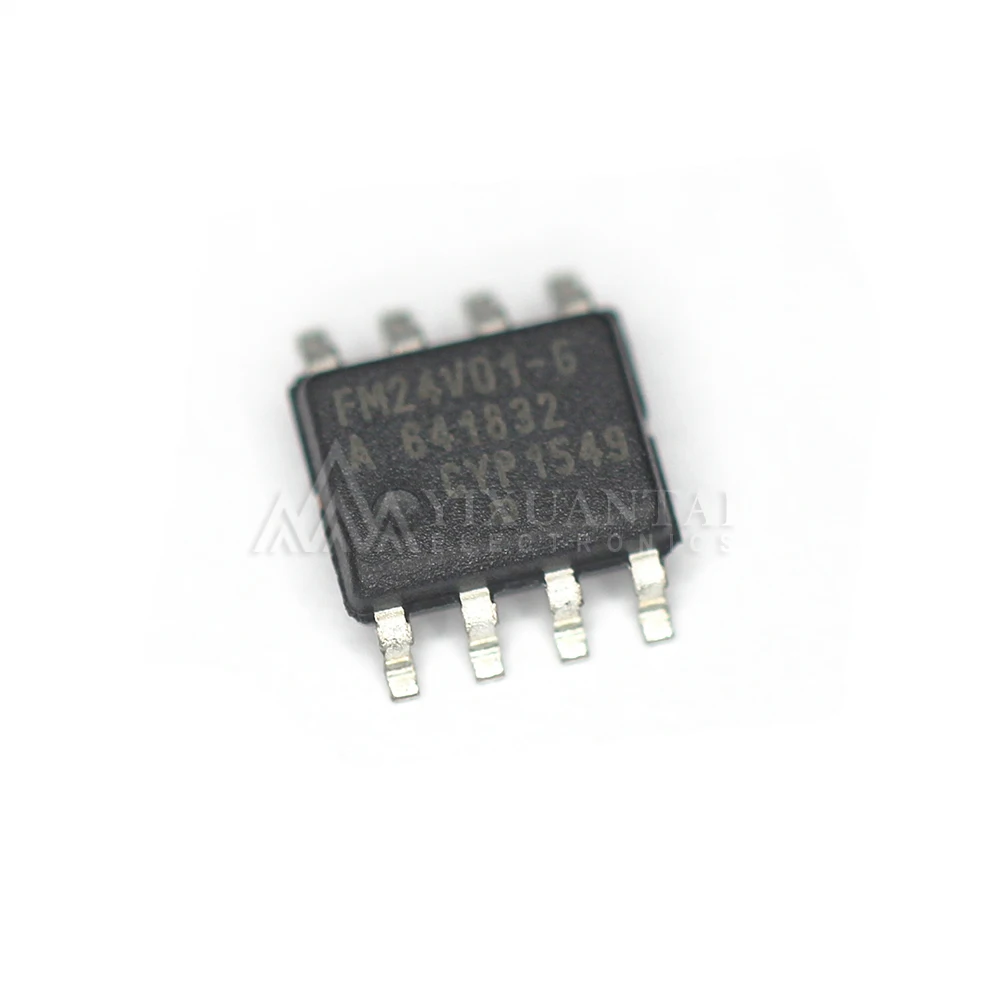 10pcs/Lot   New Original   FM24V01-GTR  FM24V01-GT IC FRAM 128KBIT I2C 3.4MHZ 8SOIC