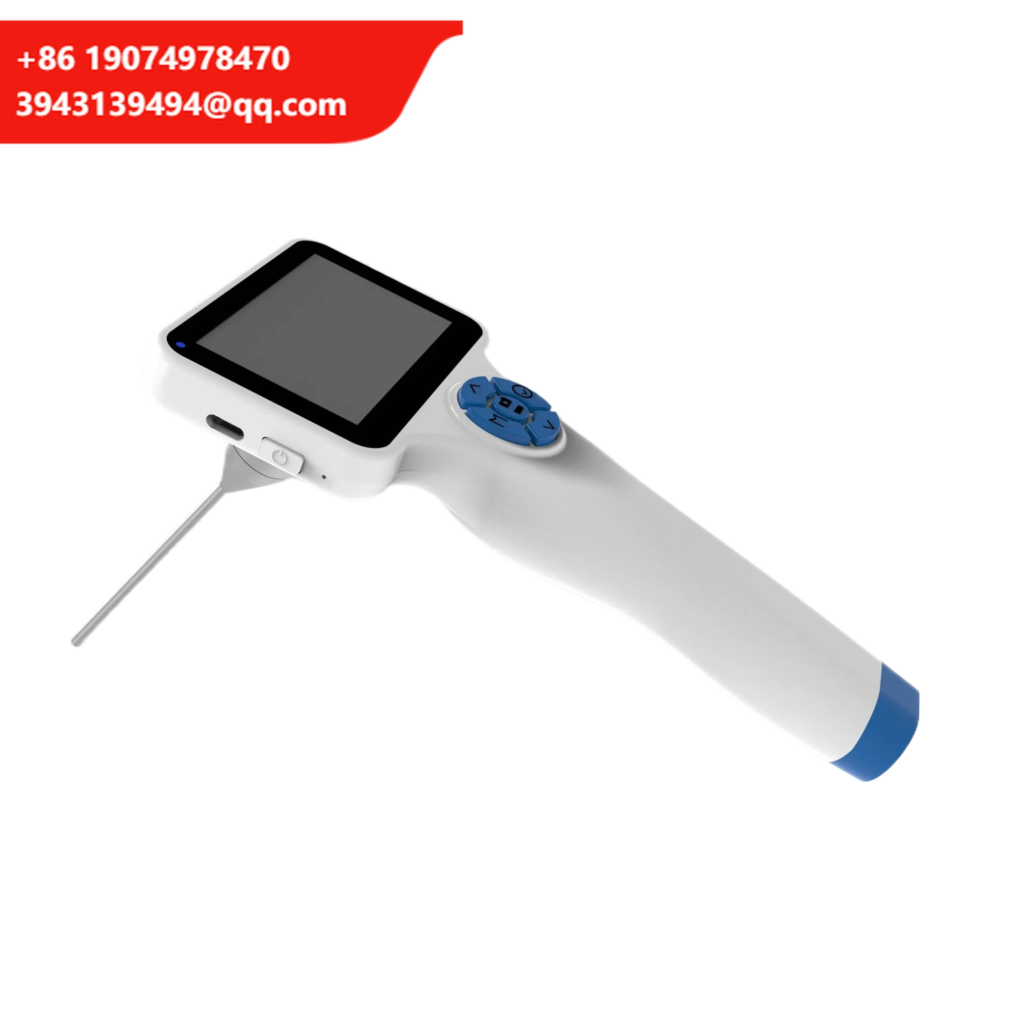 

Новейший портативный видеоотоскоп/отоларингоскоп с 3,2-дюймовым экраном