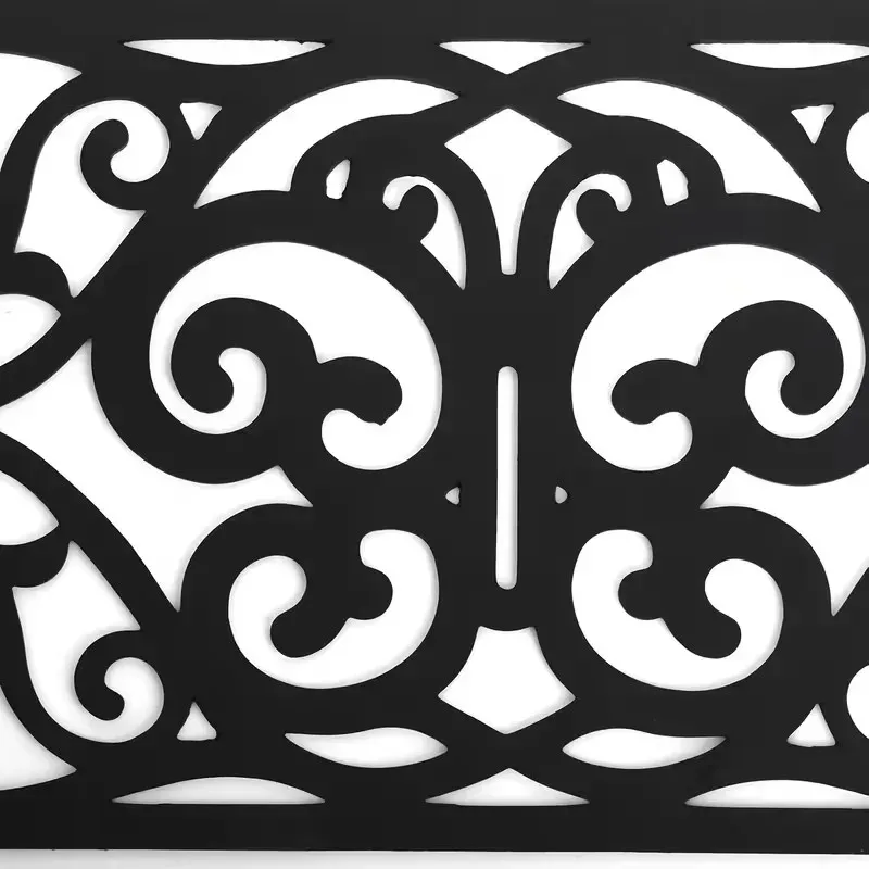 new arrival durable outdoor safety step mats, hollow design stair treads for home stairs & yard, anti-slip safety decor