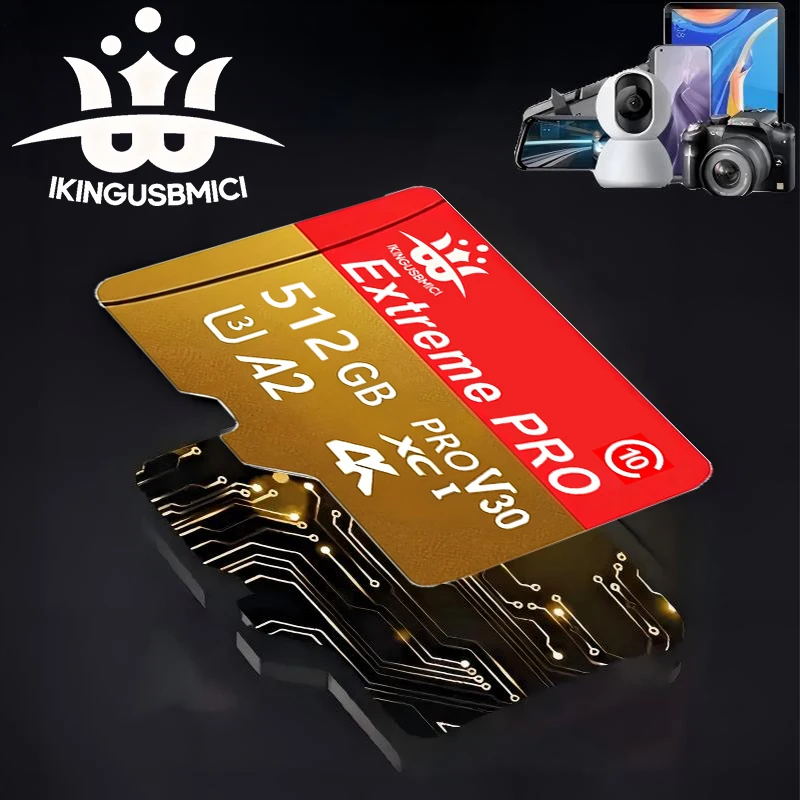 Ultra High Speed Premium Memory Card and Micro SD Card SD Cards TF Cards 16GB/32GB/64GB/256GB for Home Security System