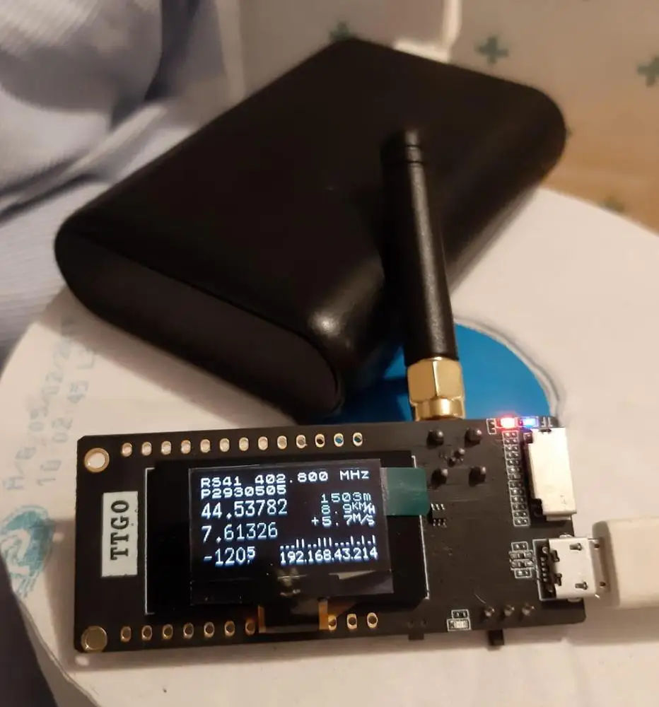 LoRa32 V2.1_1.6 ESP32 LoRa OLED WiFi Bluetooth SD Card SMA 433/868/915MHz