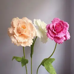 30CM Giant PE Foam Rose Simulation Flowers Branch Wedding Backdrop Decoration Peony Garden Wall Road Cited Stage Party Supply