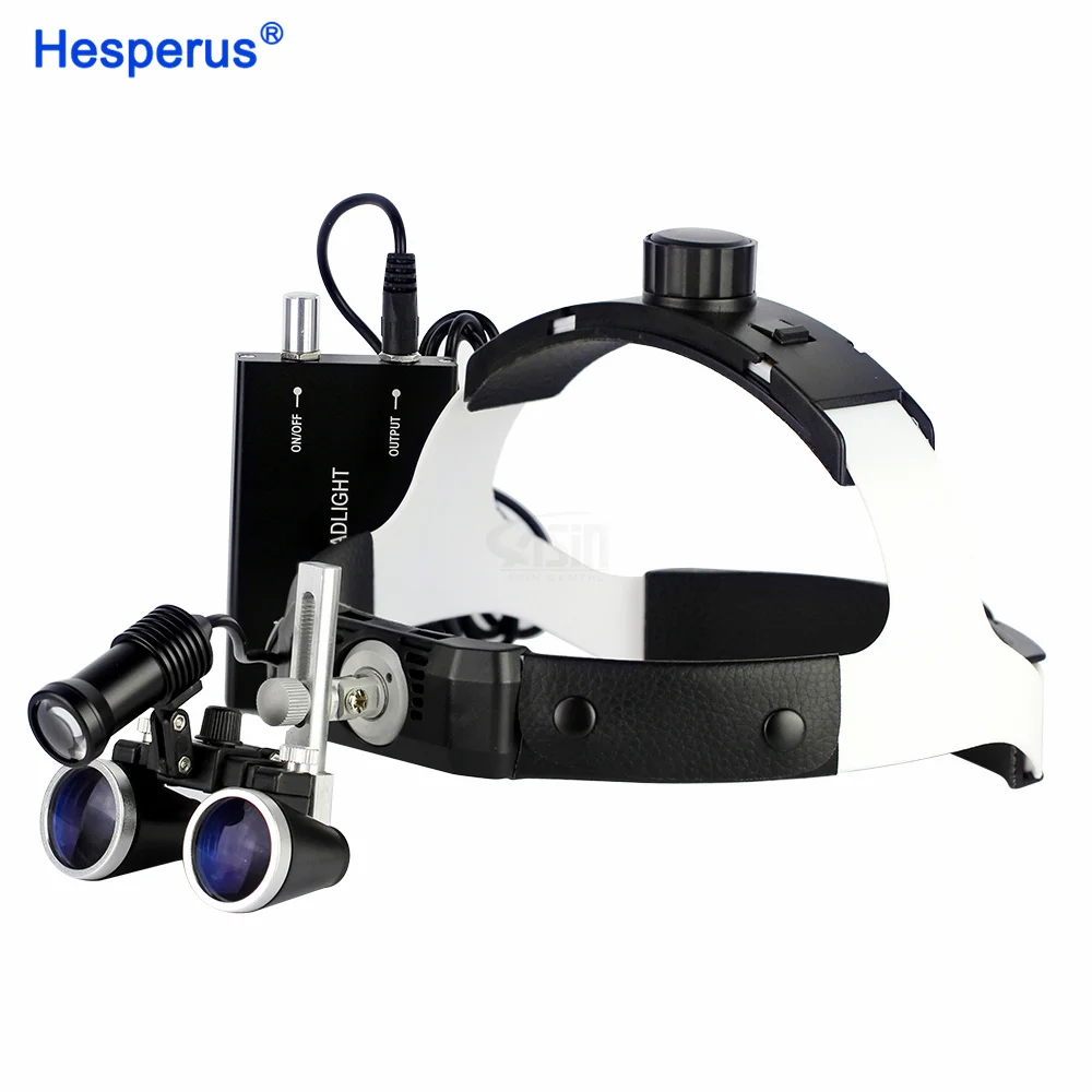 Den tal Loupes with LED Headlight /Surgical Medical Magnifying Glasses