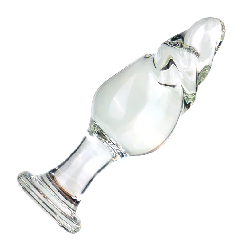 Glass Anal Plugs Sex Toys Threaded Styles SM BDSM Large Adult Products for Couples Masturbator Dilation Training