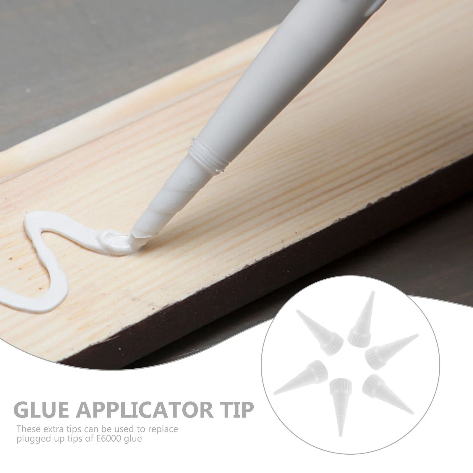 

20 pcs Glue Nozzle Precision Applicator Tips For Craft Glue Tubes Fine Tip Dispensing Replacement Tips Diy Projects Adhesive