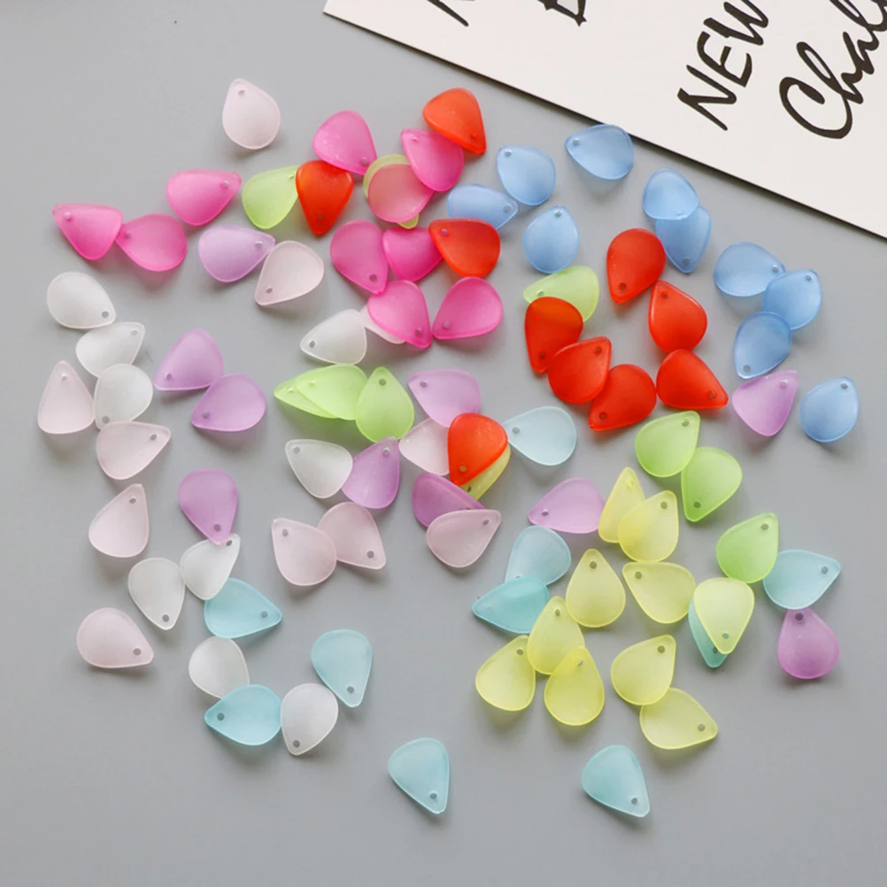 

Candy Colored Petal Ornaments Artificial Simulation DIY Flower Jewelry Making Plastic Petals Lifelike Beautiful Gifts