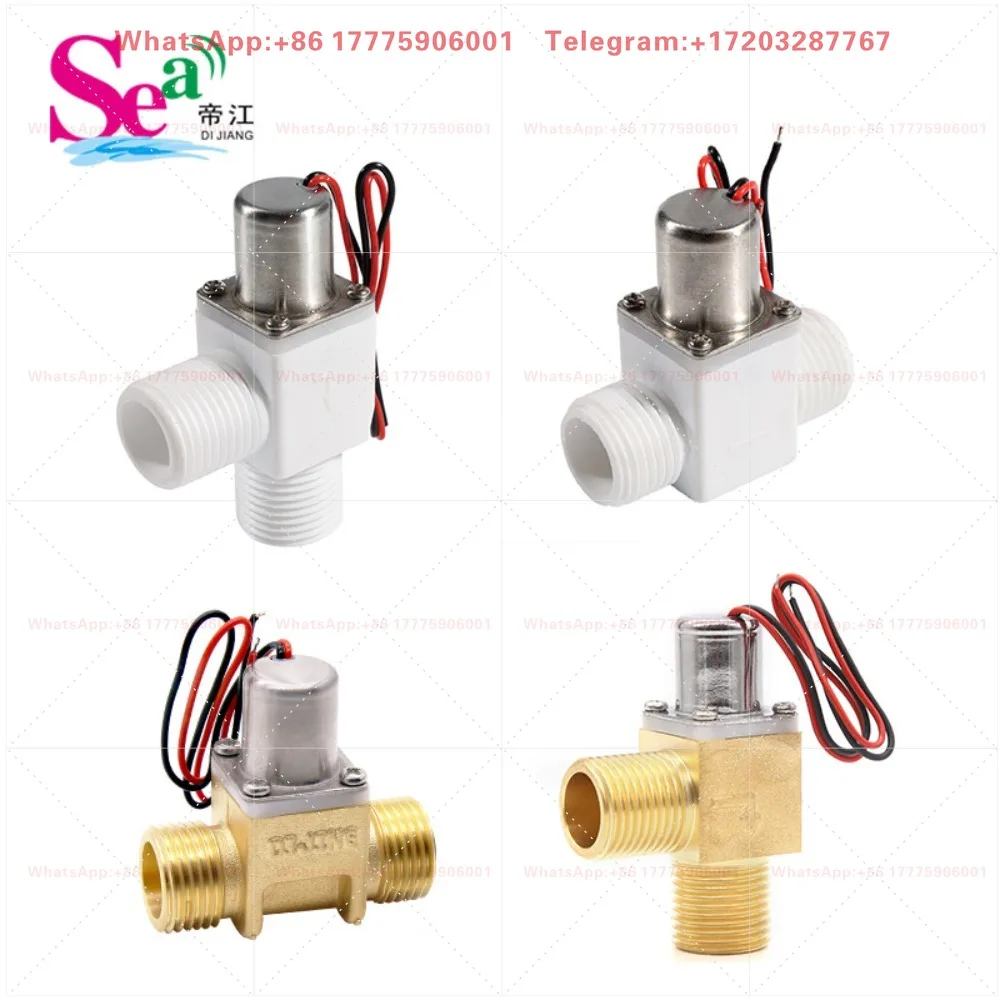 4 points bistable pulse solenoid valve DC4.5V urinal bathroom, induction faucet solenoid valve