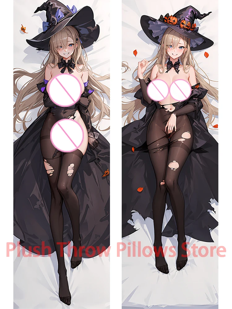 Dakimakura Anime Pillow Cover for Adult, Asuna Ichinose Blue Archive, Double-sided Print, Life-Size, Body Pillowcase