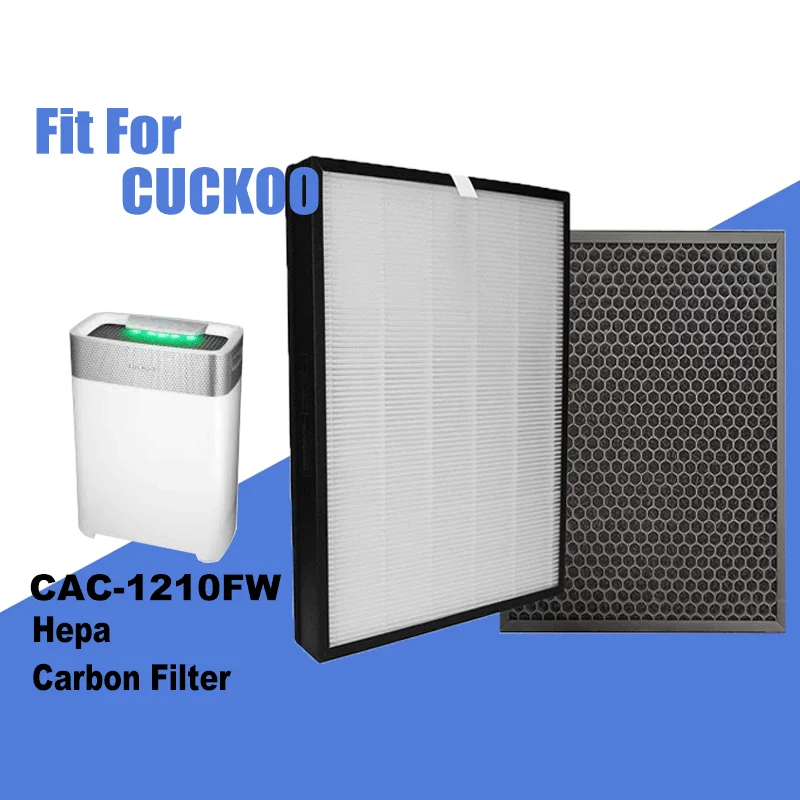 

For CUCKOO Air Purifier CAC-C1210FW HEPA filter Activated Carbon Replacement Filter