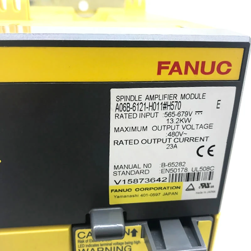 

Fanuc A06B-6121-H015#H570 Servo Amplifier Tested ok Fast Shipping