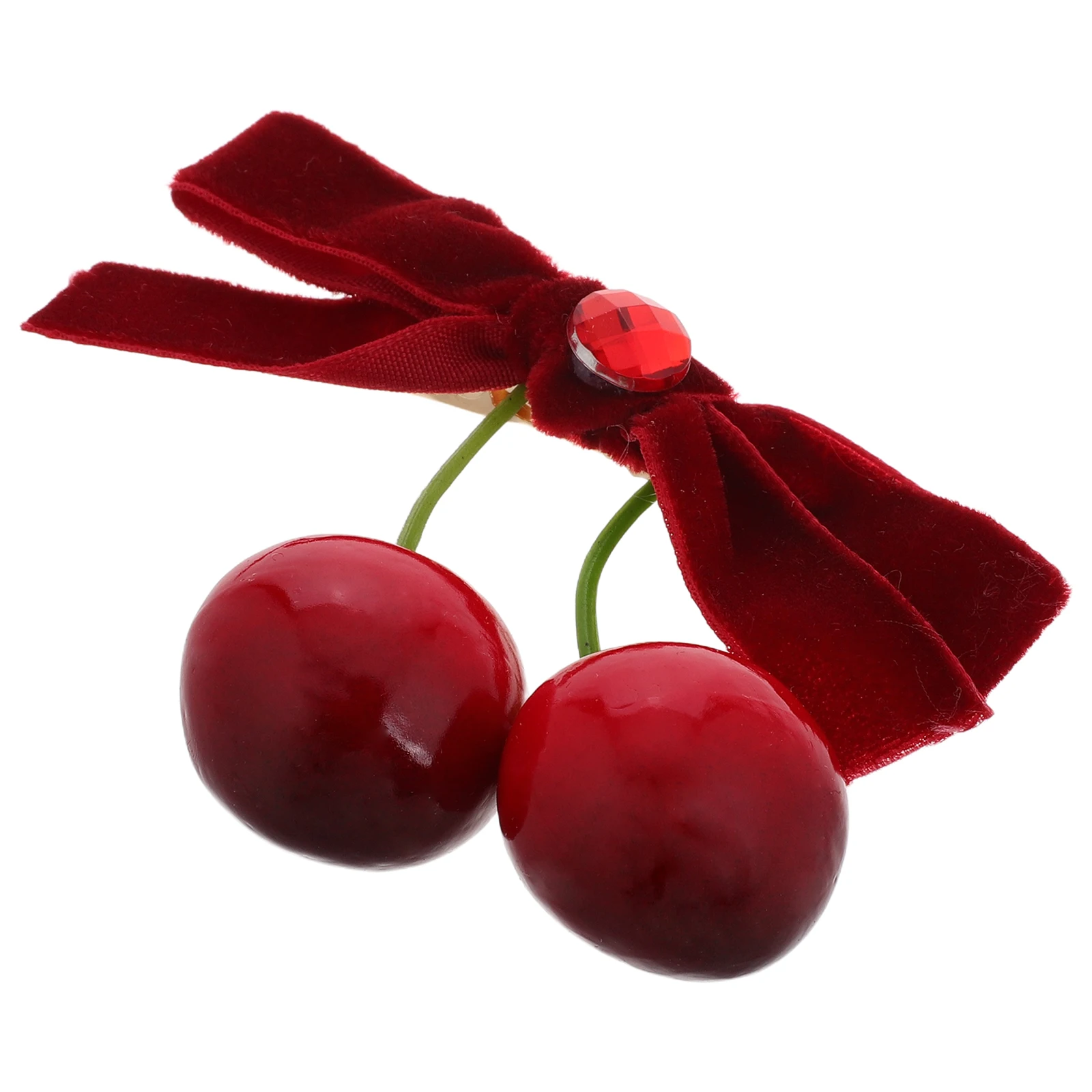 

Bow Barrettes Velvet Ribbon Girl Accessories Red Cute Small Bows Hairpins Teen Ribbon For Hair Ponytail