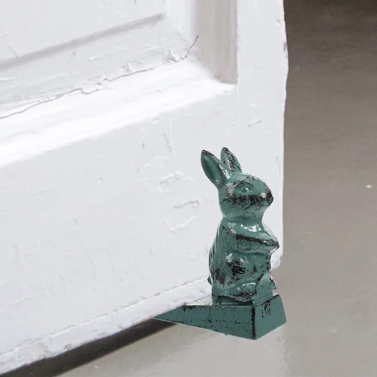 

Retro Door Stopper Cute Rabbit Design Non-Slip Wedge For Home Office Floor Protection Wall Protector Safety Bumper Cartoon
