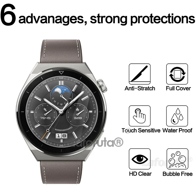 Gehärtetes Glas für Huawei Uhr GT 3 GT3 Pro 42mm 46mm GT Runner Smartwatch Displays chutz folie explosions geschütztes Film zubehör