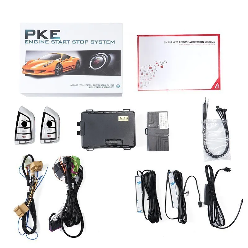 

For BMW 1 F20 F21 5 F10 F11 GT F07 7 F01 Series X3 F25 X4 F26 Add Engine Remote Start Stop System Keyless Entry GSM Mobile Start