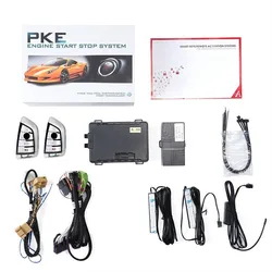 Add keyless start stop system for BMW 1 E81 E82 E87 3 E90 E91 E92 E93 5 E60 E61 6 E63 E64 Series Remote start and comfort entry