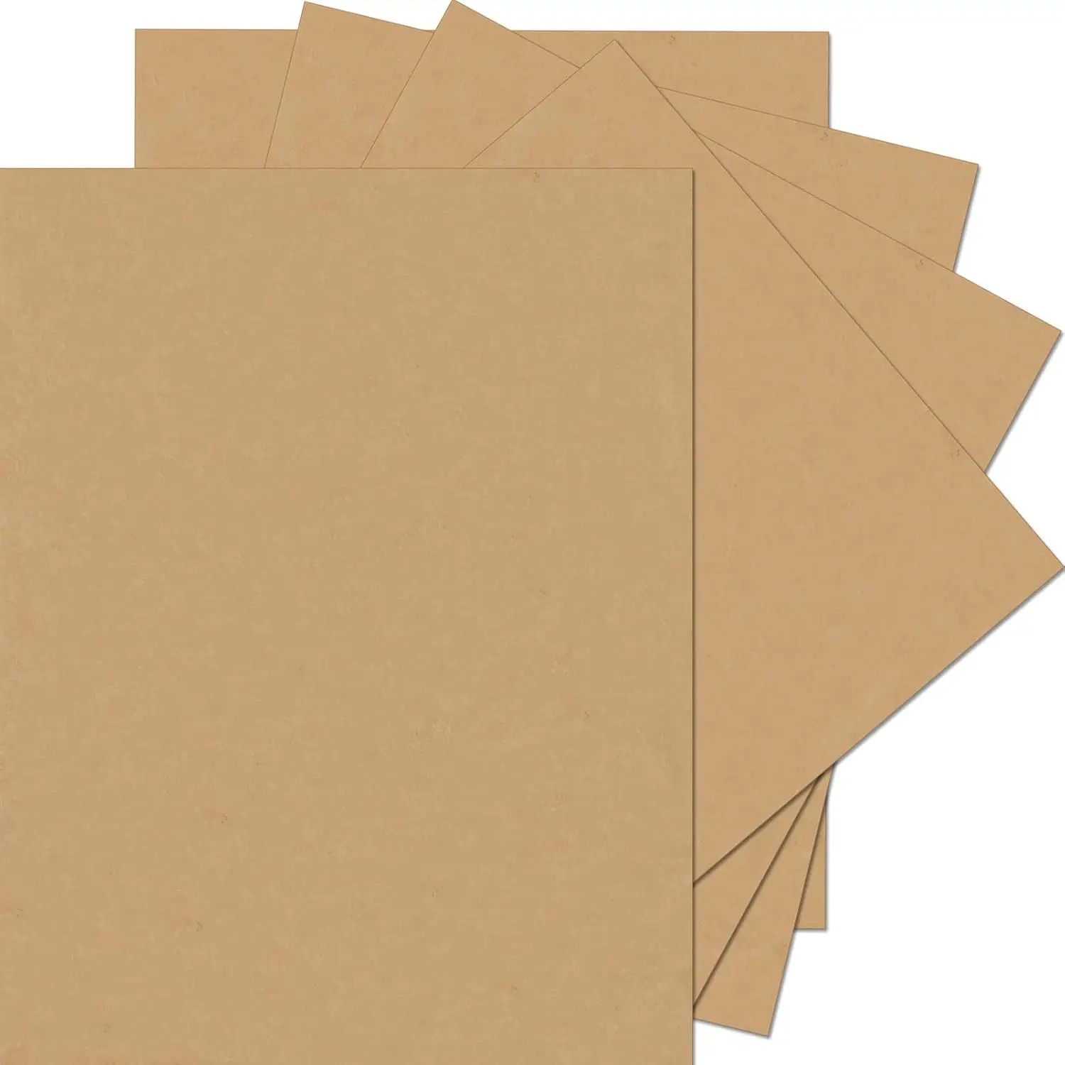 

25 Sheets Brown Cardstock Paper 8.5x11, 250 GSM Thick Kraft Paper for DIY Cards Invitations Menus Printer Crafts