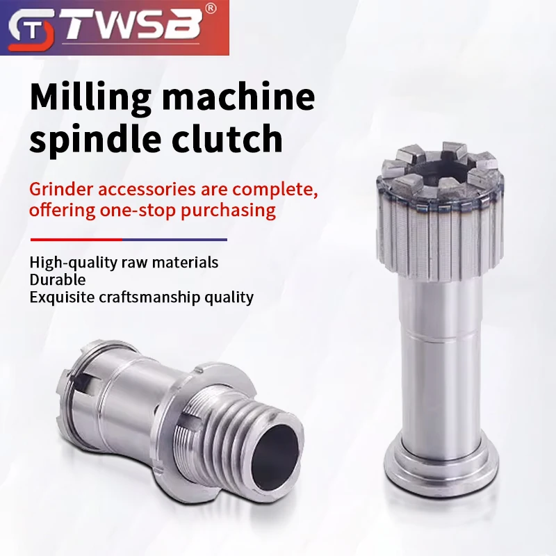 

Turret milling machine accessory: spline clutch, upper and lower engaging teeth, synchronous teeth, spindle clutch A3+20+57+74
