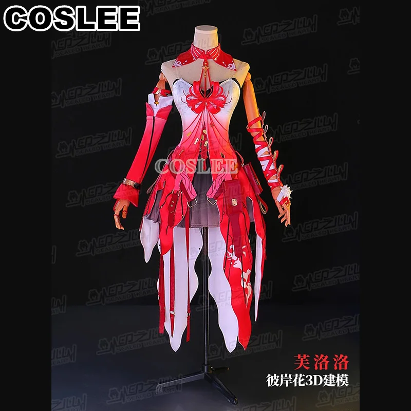 COSLEE Phrolova Cosplay Costume Wuthering Waves Lovely Dress Uniform Women Halloween Party Outfit Game Suit Role Play Clothing X