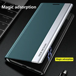 Flip Leather Case For Xiaomi 11T 11Pro Redmi Note 13 Pro Plus 12 5G 11 10S 9S 10 POCO X5 Luxury KickStand Book Cover Phone Coque