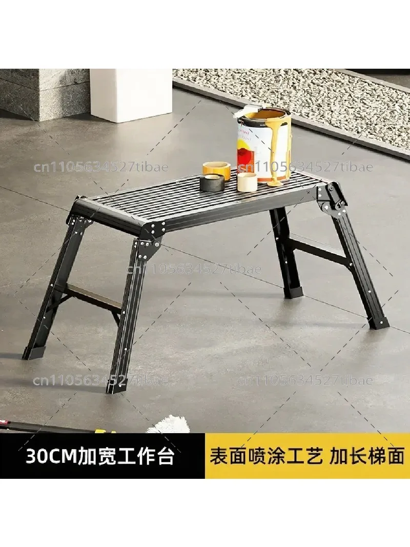 Aluminum Alloy Multi-Functional Car Washing Platform Thickened Workbench Folding Split Head Span for Household Decoration