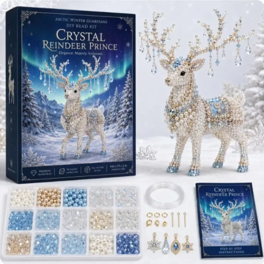 3D Design Beaded Animal Kit Handmade Material Beginner Friendly DIY Beading Craft Set With Instructions Bead Craftsmanship