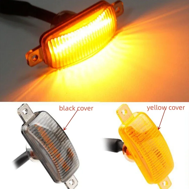 For Ford Explorer 2020 2021 Car Front Grille Amber LED Light Raptor Style Lamp Kit 4Pcs/Set