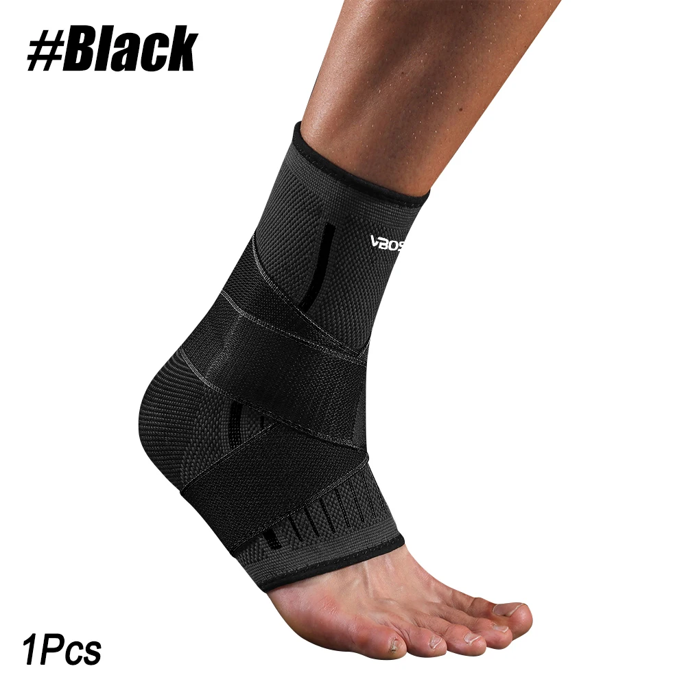 Verstellbare elastische Knöchelbandage, Kompressionsmanschette, Fußstütze, Stabilisator für Plantarfasziitis, Achillessehnenentzündung, Sportsocke