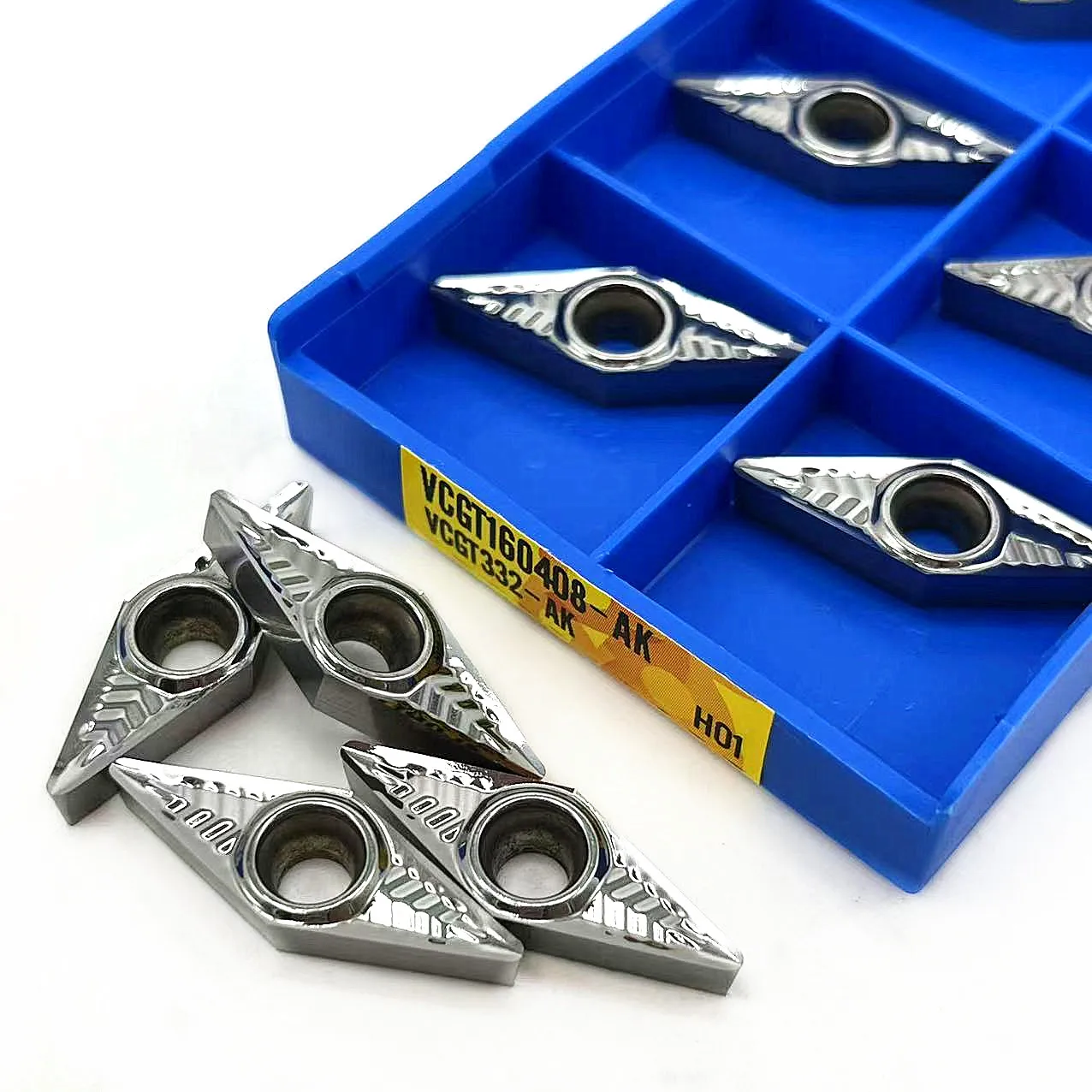 VCGT160402 VCGT160404 VCGT160408 AK H01 Aluminum Inserts Internal Turning tool CNC lathe Alloy VCGT160402 VCGT160404 VCGT160408